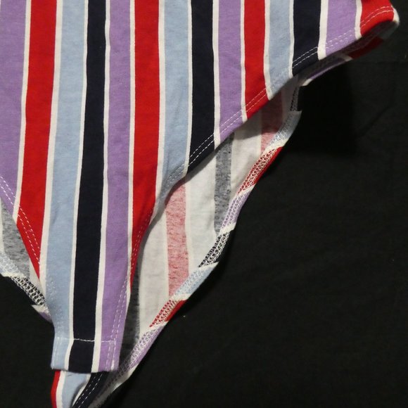 BLUENOTES medium striped bodysuit BNWOT - Picture 9 of 15